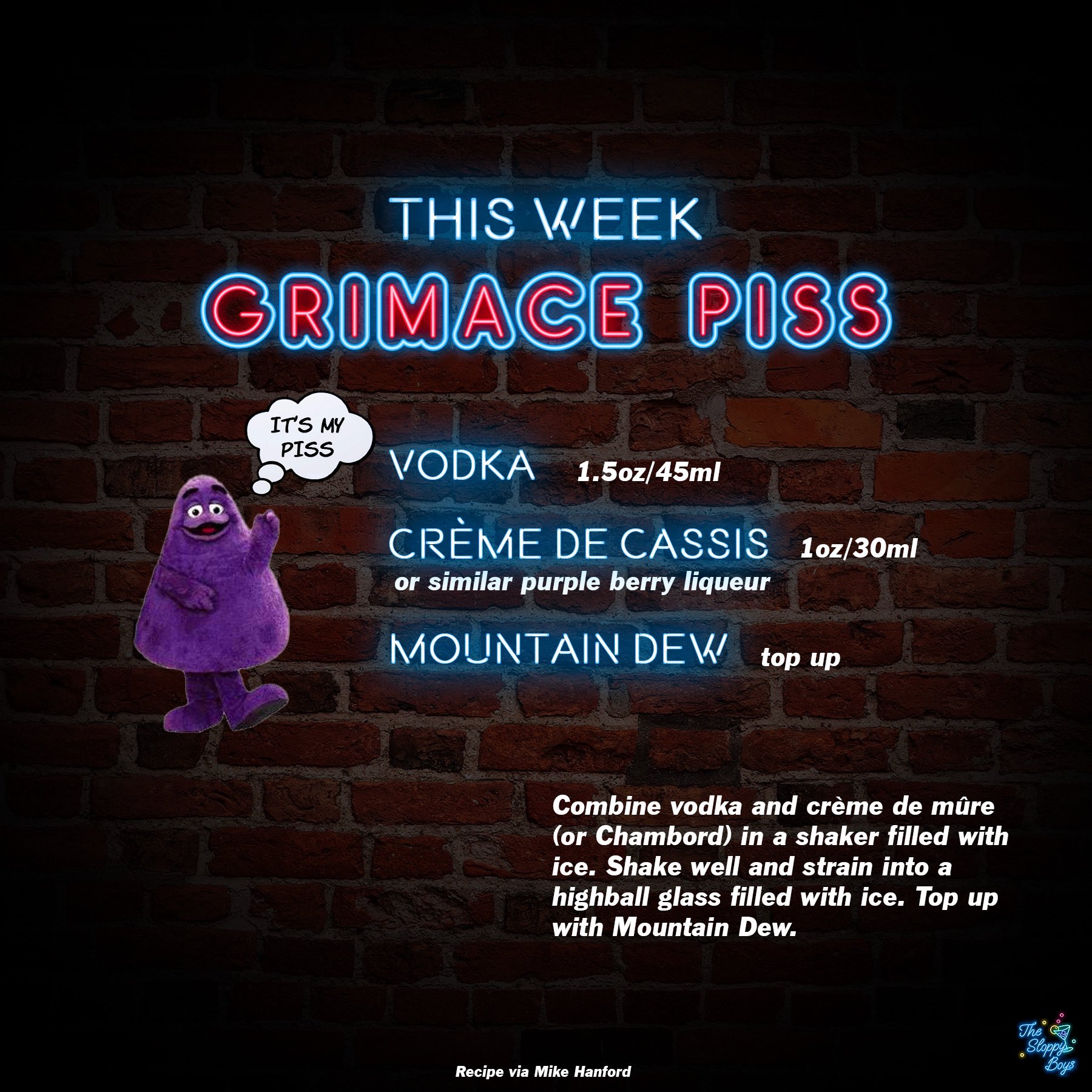 Grimace Piss