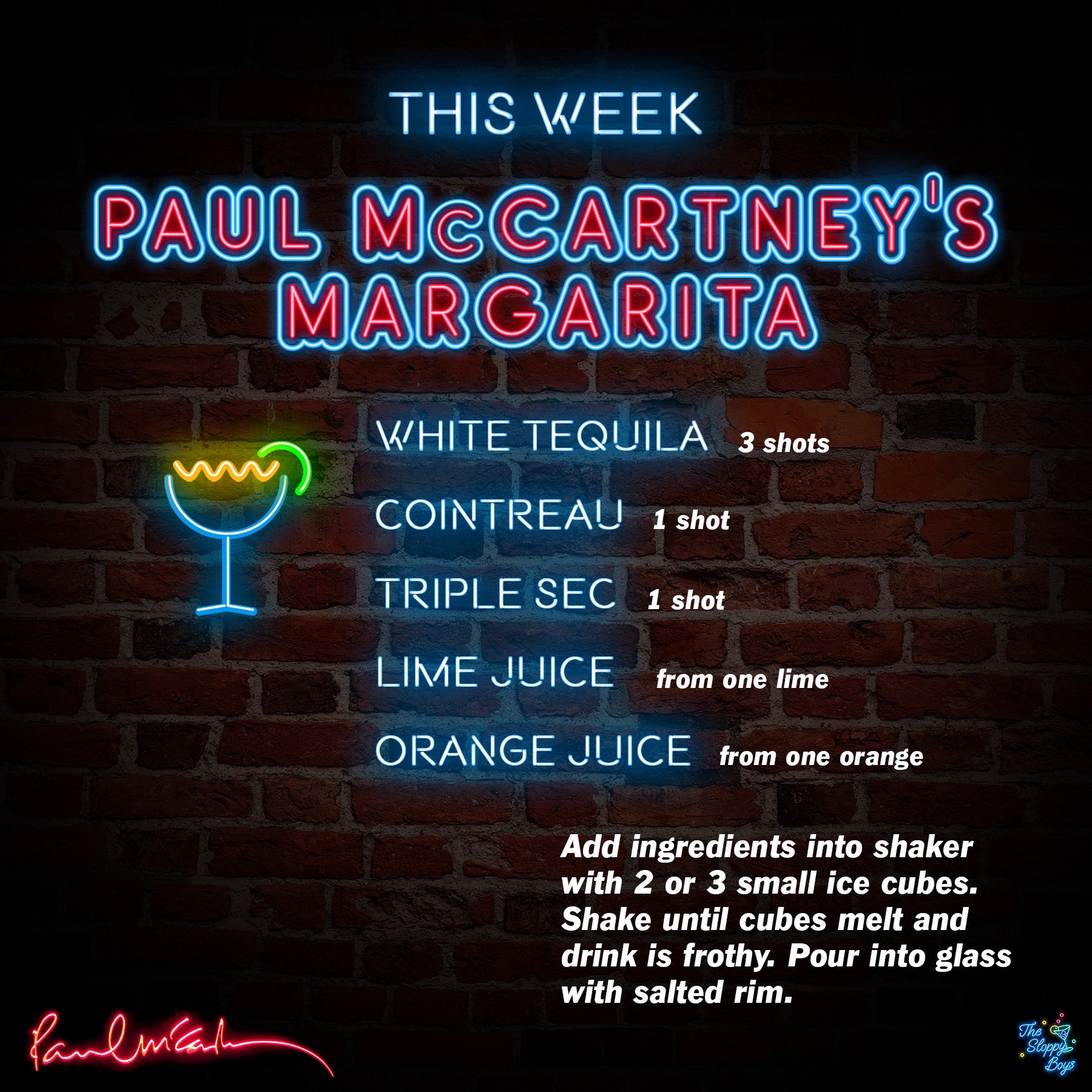 Paul McCartney's Margarita