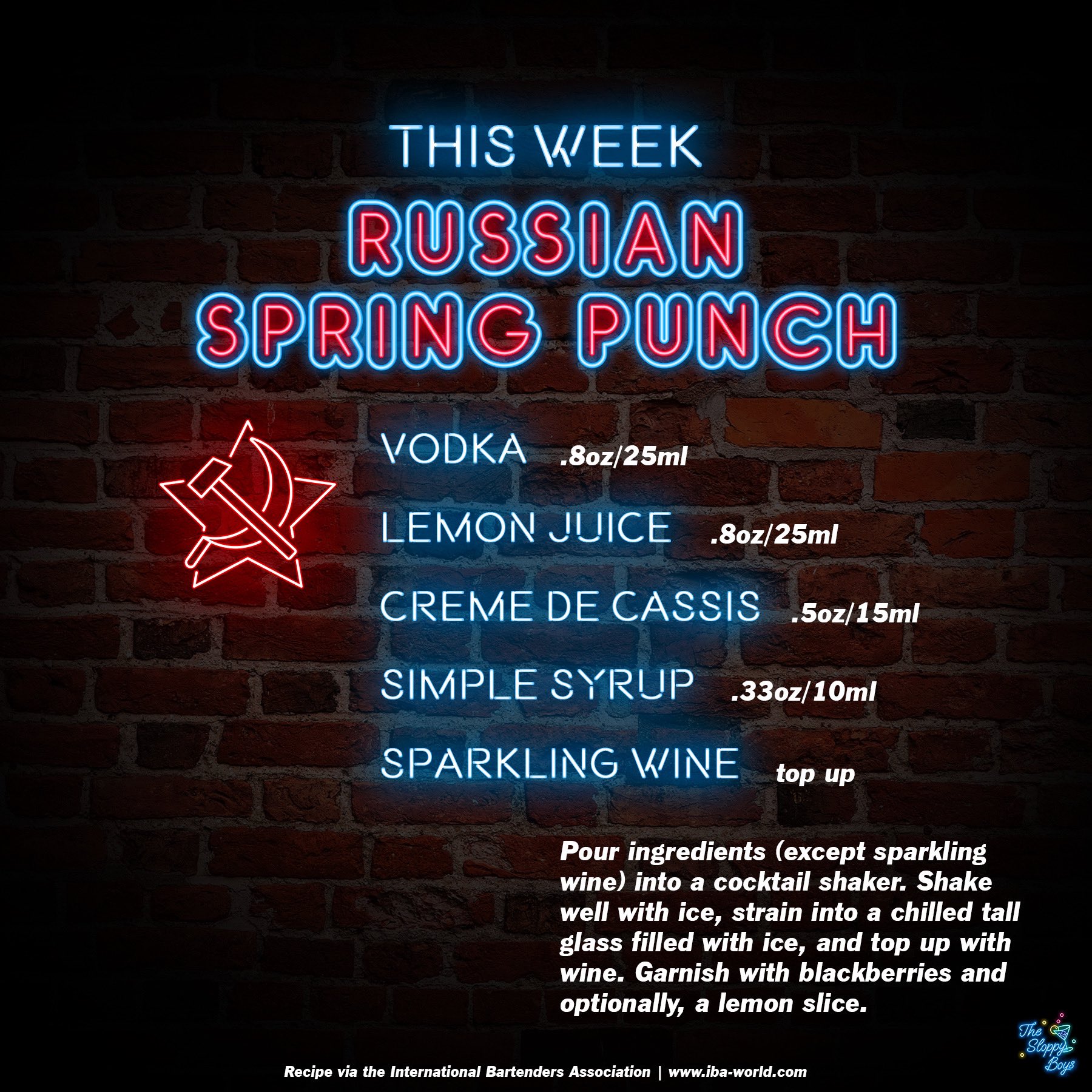 Russian Spring Punch