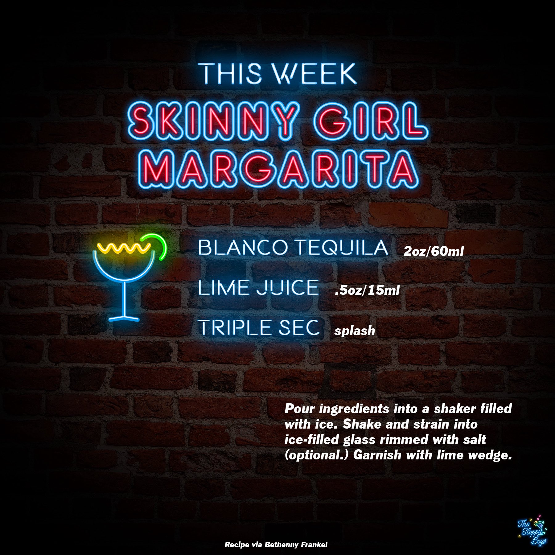 Skinny Girl Margarita cocktail