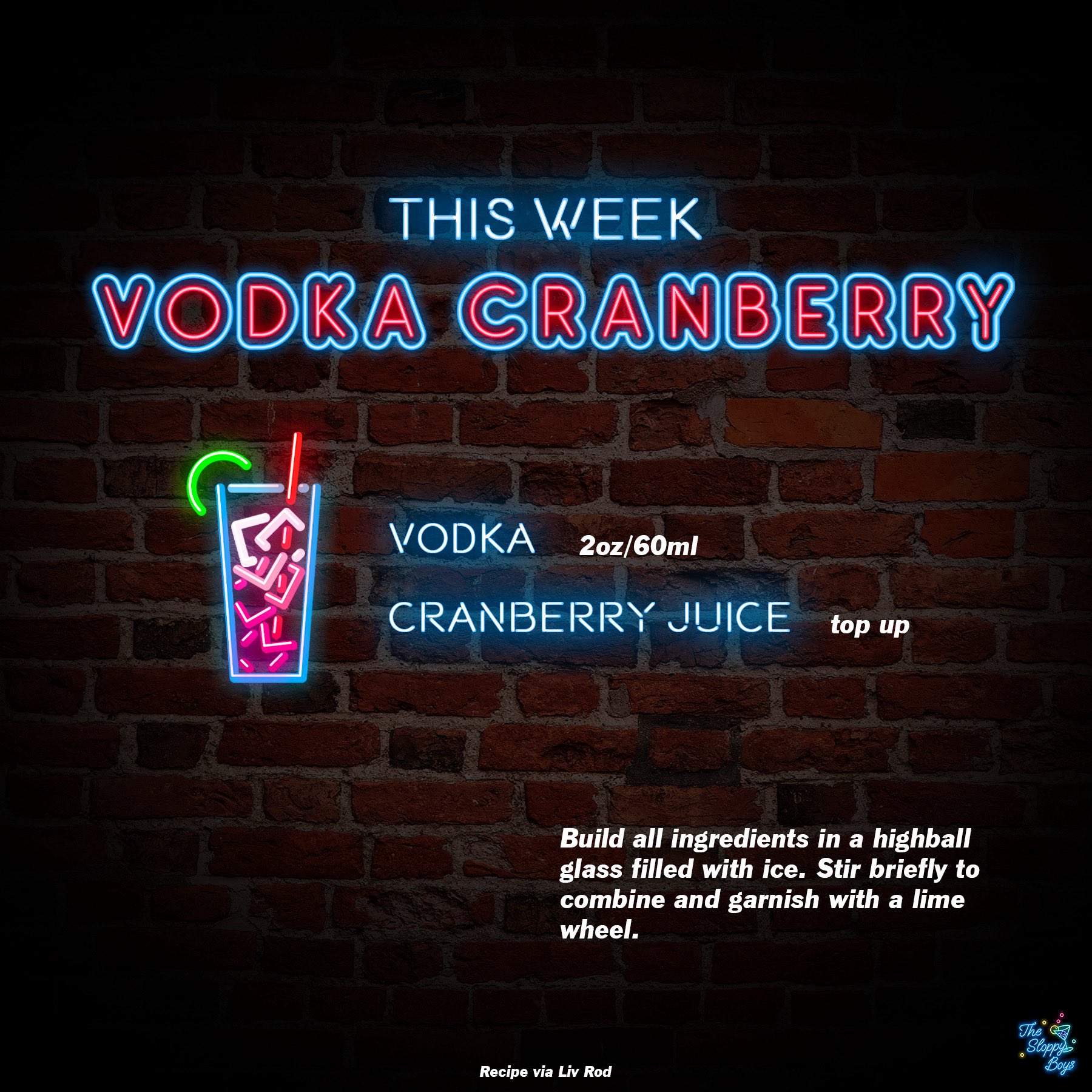 Vodka Cranberry cocktail